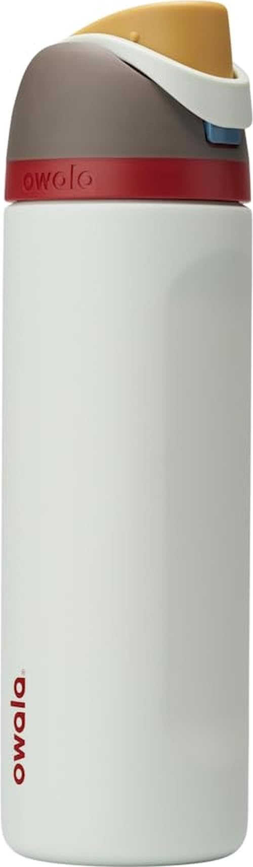 Owala FreeSip Stainless Steel Water Bottle 24 oz Foggy Tide