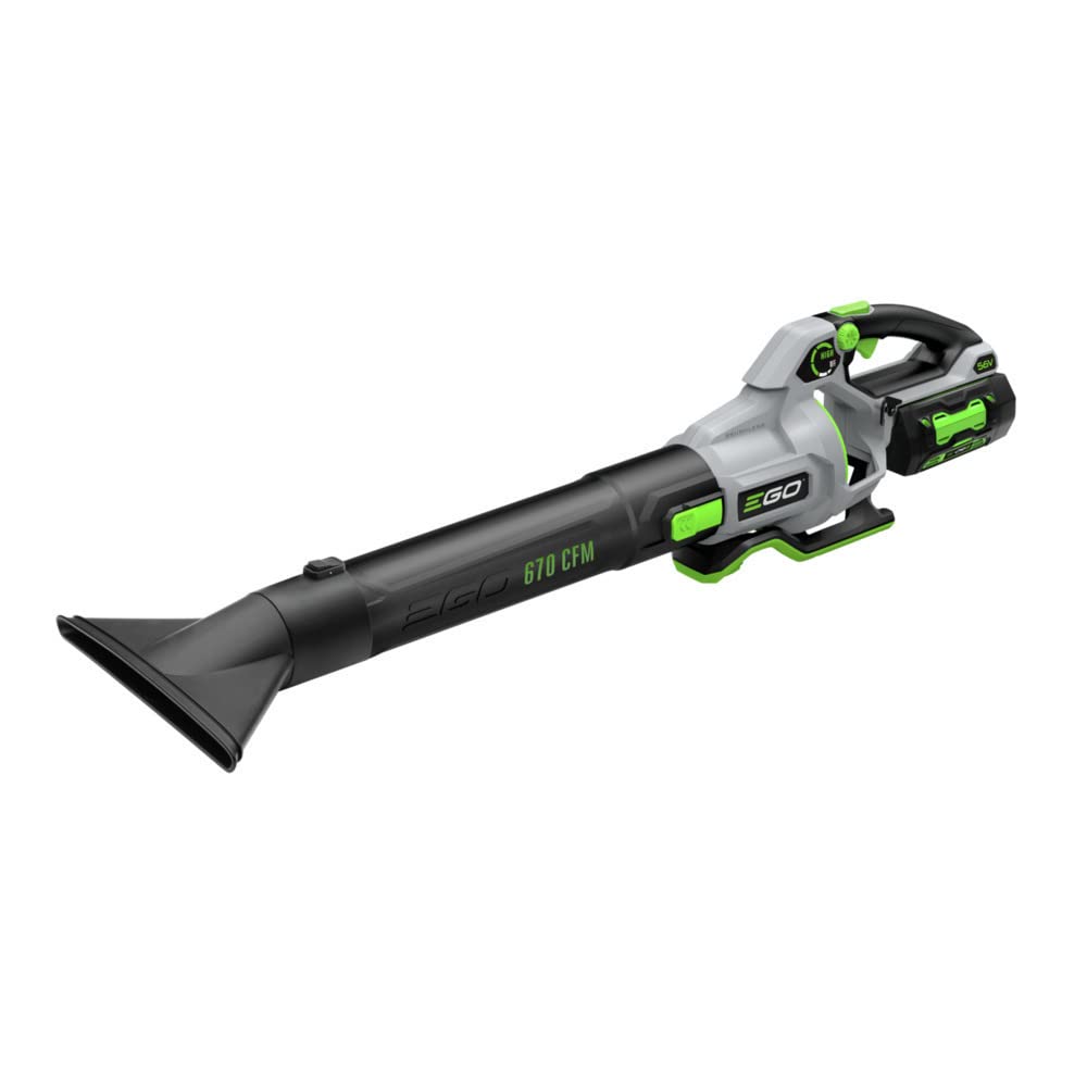 EGO POWER+ Cordless Electric Leaf Blower, 615 CFM, With Battery - LB6151