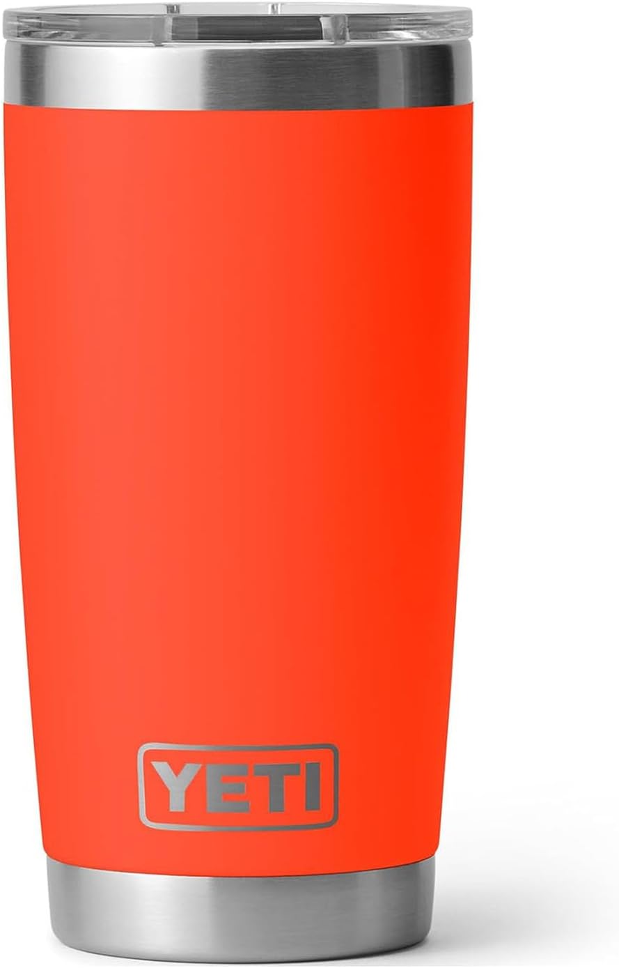 YETI Rambler 20 oz Stainless Steel Vacuum Insulated Tumbler w/MagSlider Lid