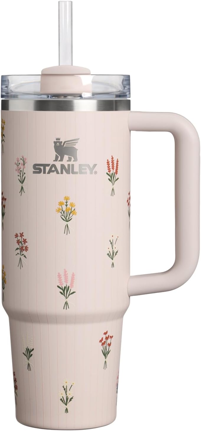 STANLEY Quencher H2.0 Flow State Tumbler, 40 oz, Ash