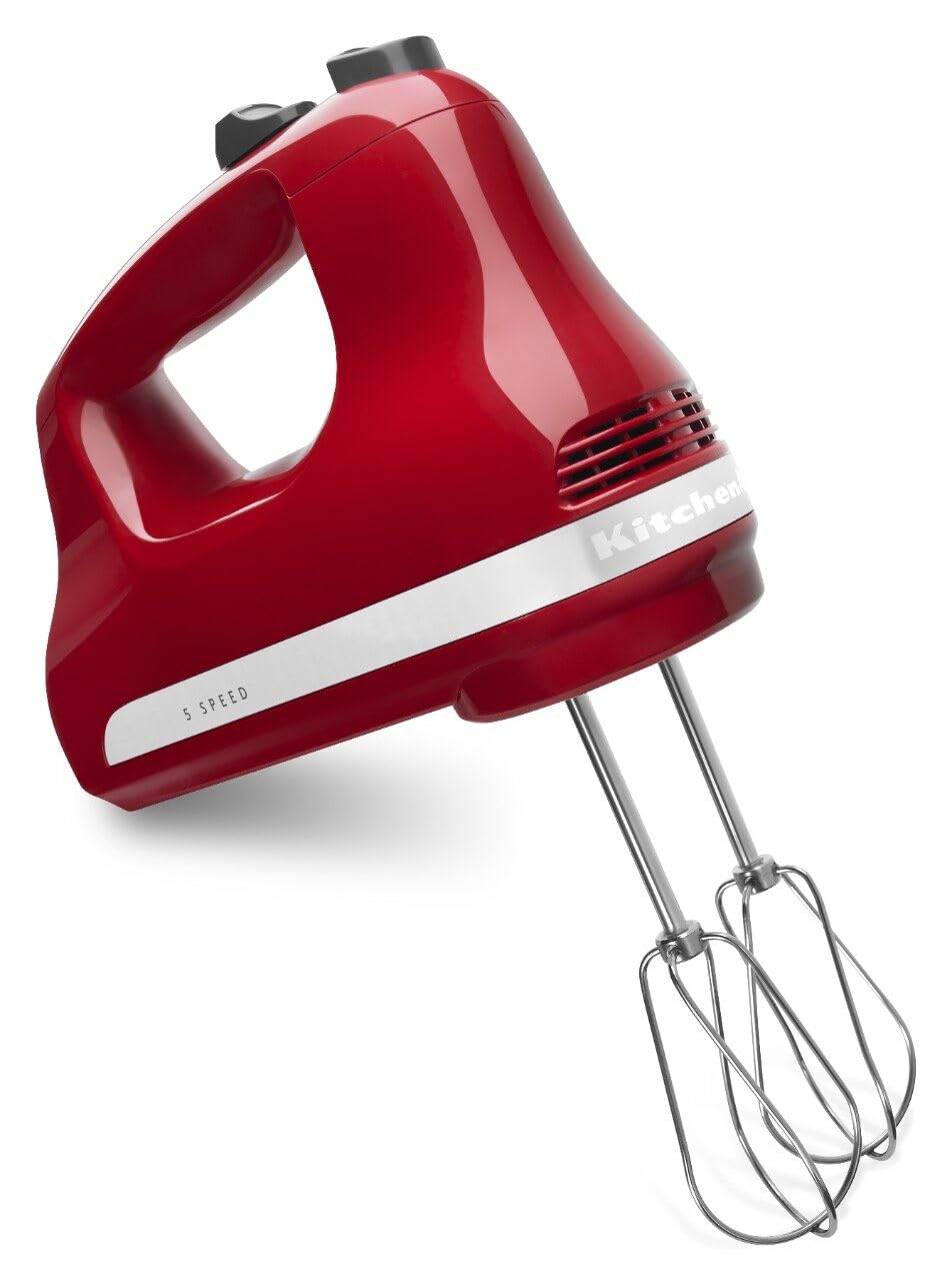 KitchenAid 5 Ultra Power Speed Hand Mixer, KHM512, White