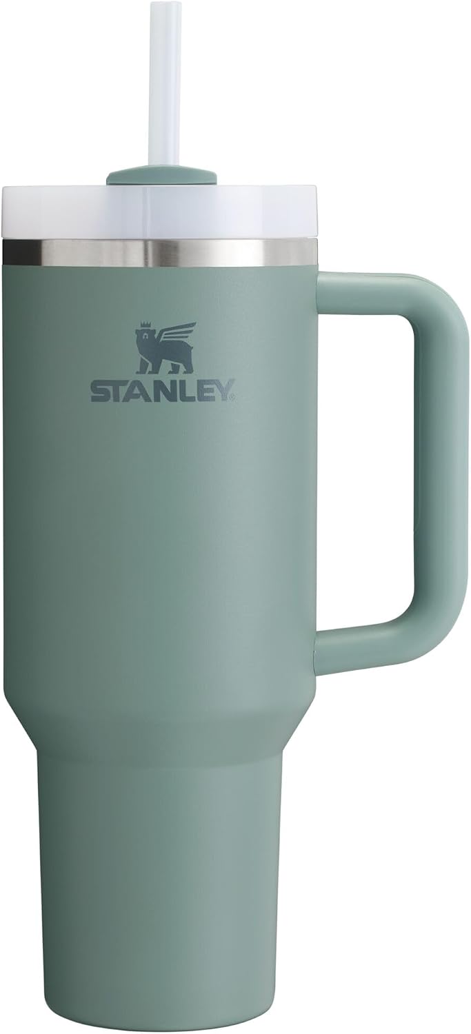 STANLEY Quencher H2.0 Flow State Tumbler, 40 oz, Ash
