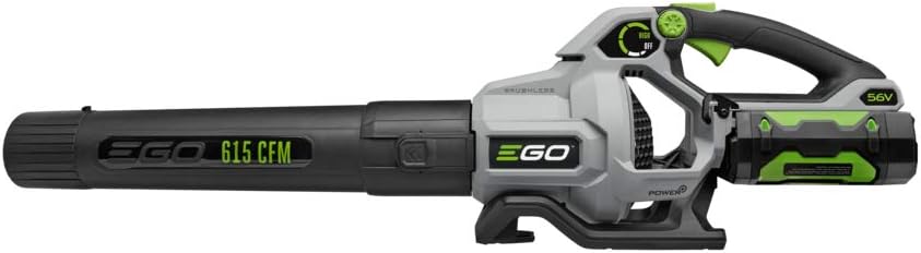 EGO POWER+ Cordless Electric Leaf Blower, 615 CFM, With Battery - LB6151