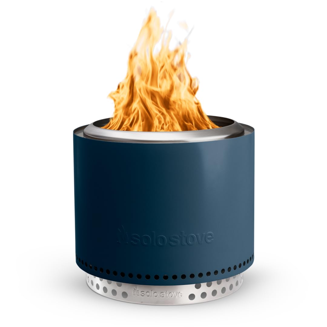 Solo Stove Bonfire w/Stand | 19.5" Smokeless Wood Fire Pit, Gunmetal
