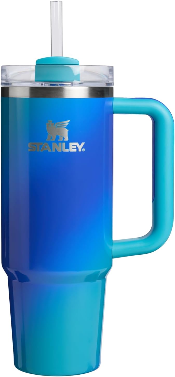 STANLEY Quencher H2.0 Flow State Tumbler, 40 oz, Ash
