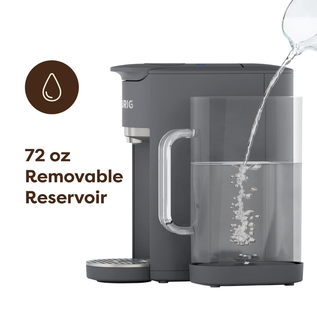 Keurig K-Supreme Gen 2, Hot and Iced Single Serve Coffee Maker, Warm Stone