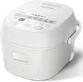 TOSHIBA OriginTaste Rice Cooker 5.5-Cup Uncooked, Fuzzy Logic, 15-in-1 Functions, Digital Display, Delay Timer, Keep Warm, Nonstick Inner Pot, White