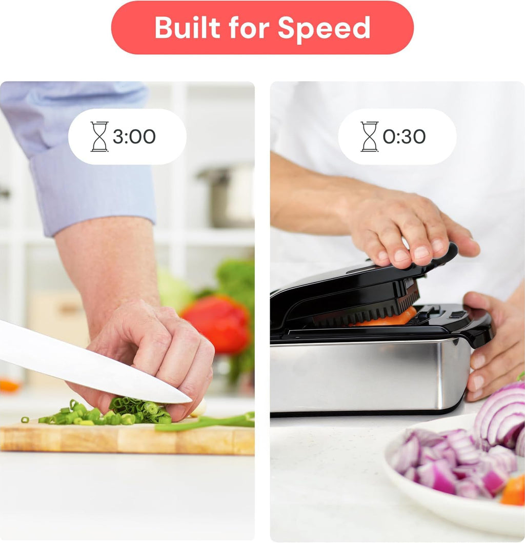 Fullstar Pro Original Vegetable Chopper & Spiralizer, All-in-1 Kitchen Tool