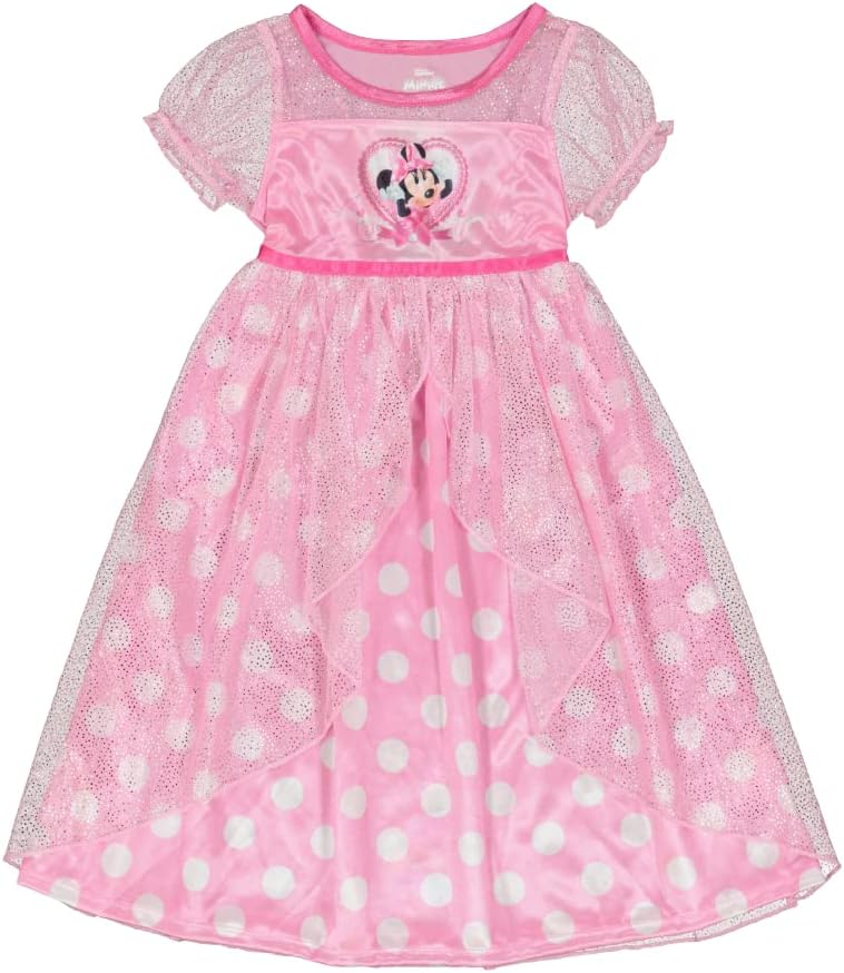 Disney Toddler/Little/Big Girls' Princess Fantasy Gown Nightgown