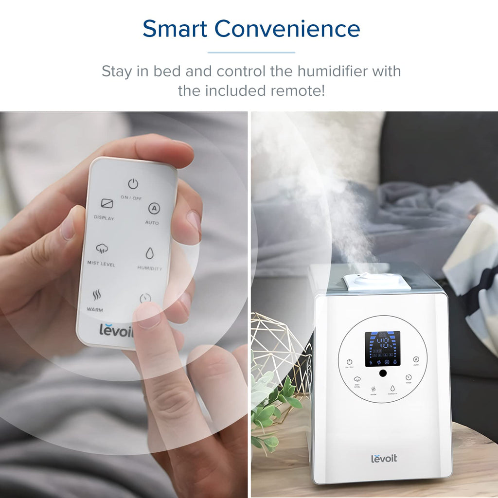 Levoit OasisMist 1000S (10L) Smart Humidifier for Home Large Room Bedroom