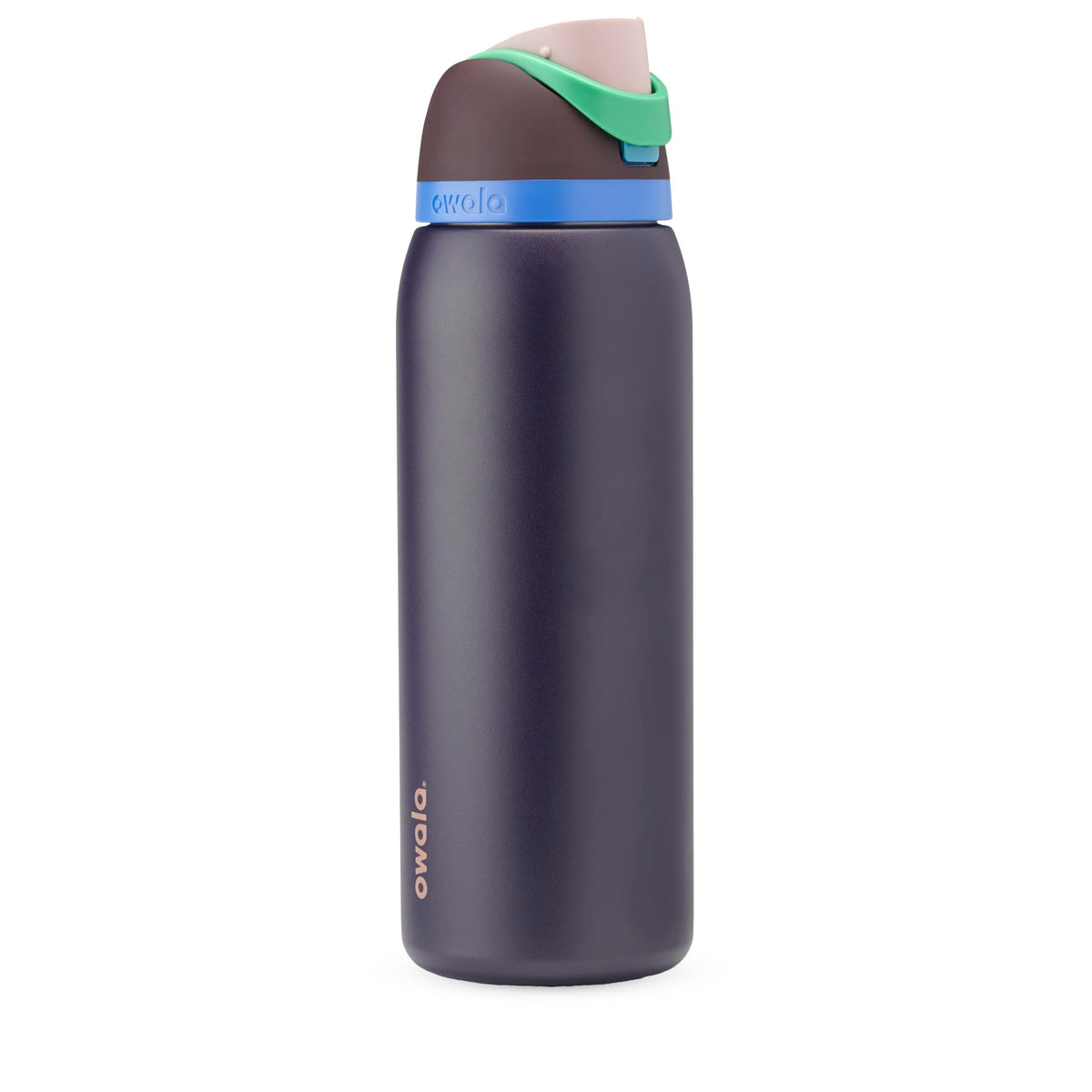 Owala FreeSip Stainless Steel Water Bottle 24 oz Foggy Tide
