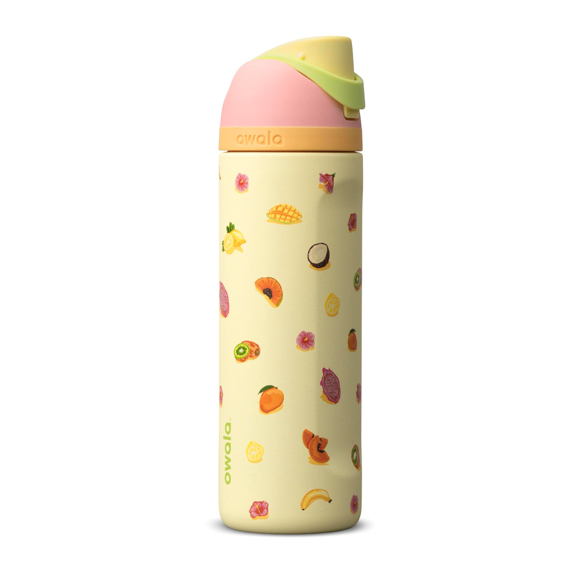 Owala FreeSip Stainless Steel Water Bottle 24 oz Foggy Tide