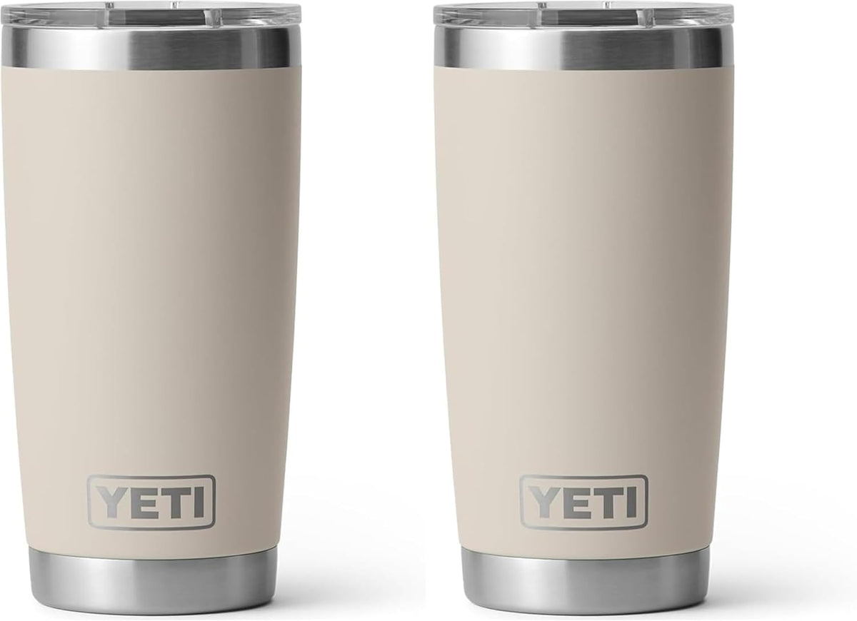 YETI Rambler 20 oz Stainless Steel Vacuum Insulated Tumbler w/MagSlider Lid