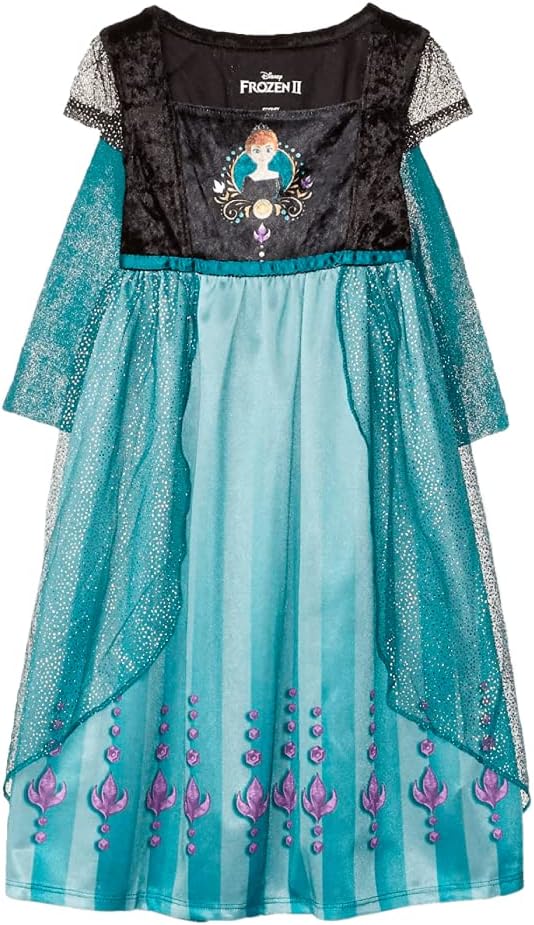 Disney Toddler/Little/Big Girls' Princess Fantasy Gown Nightgown