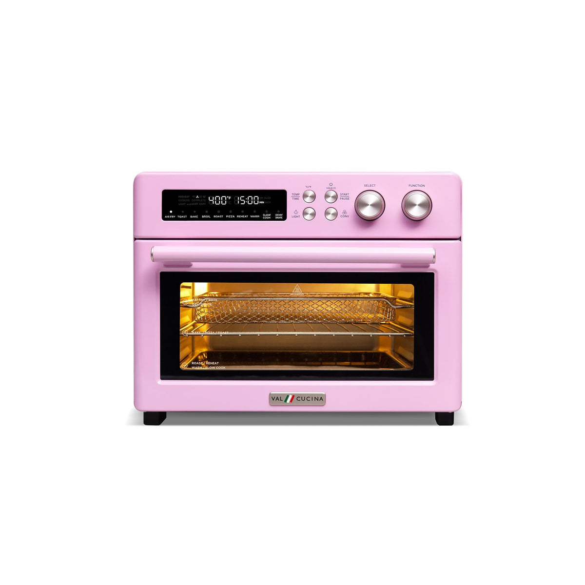 VAL CUCINA 26.3 QT Infrared Air Fryer Toaster Oven Combo, 10-in-1
