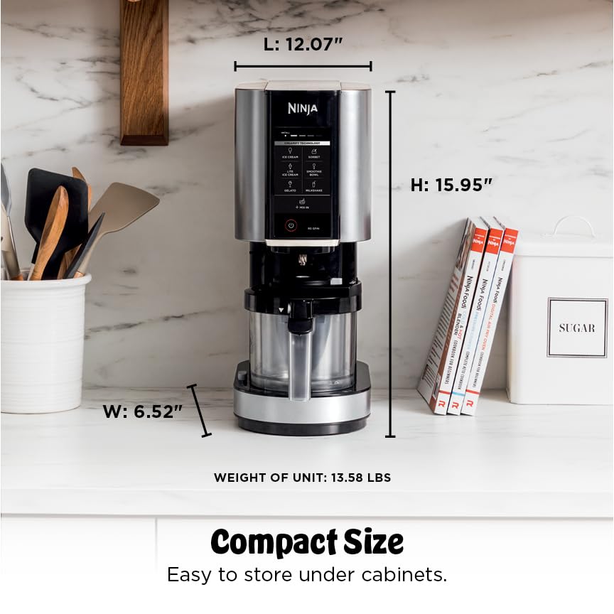 Ninja® CREAMi® 7-in-1 Ice Cream Maker, Ice Cream, Gelato & more, NC299AMZ