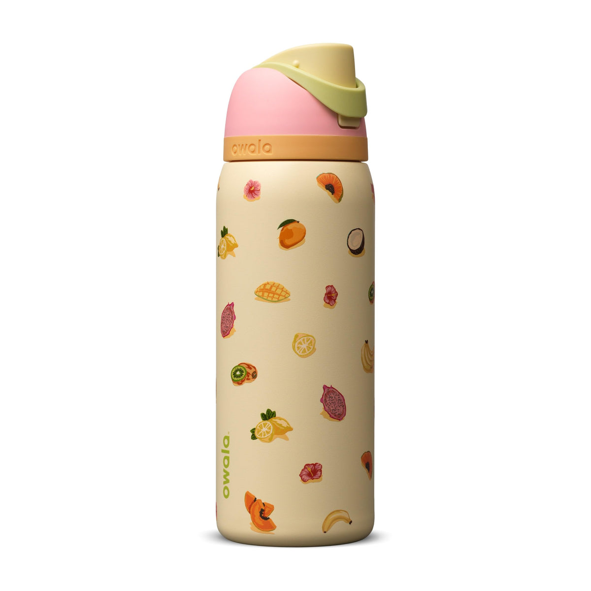 Owala FreeSip Stainless Steel Water Bottle 24 oz Foggy Tide