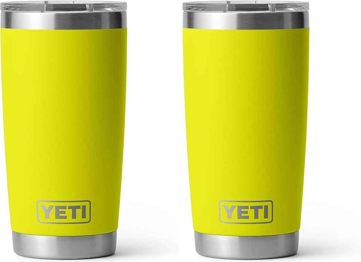 YETI Rambler 20 oz Stainless Steel Vacuum Insulated Tumbler w/MagSlider Lid