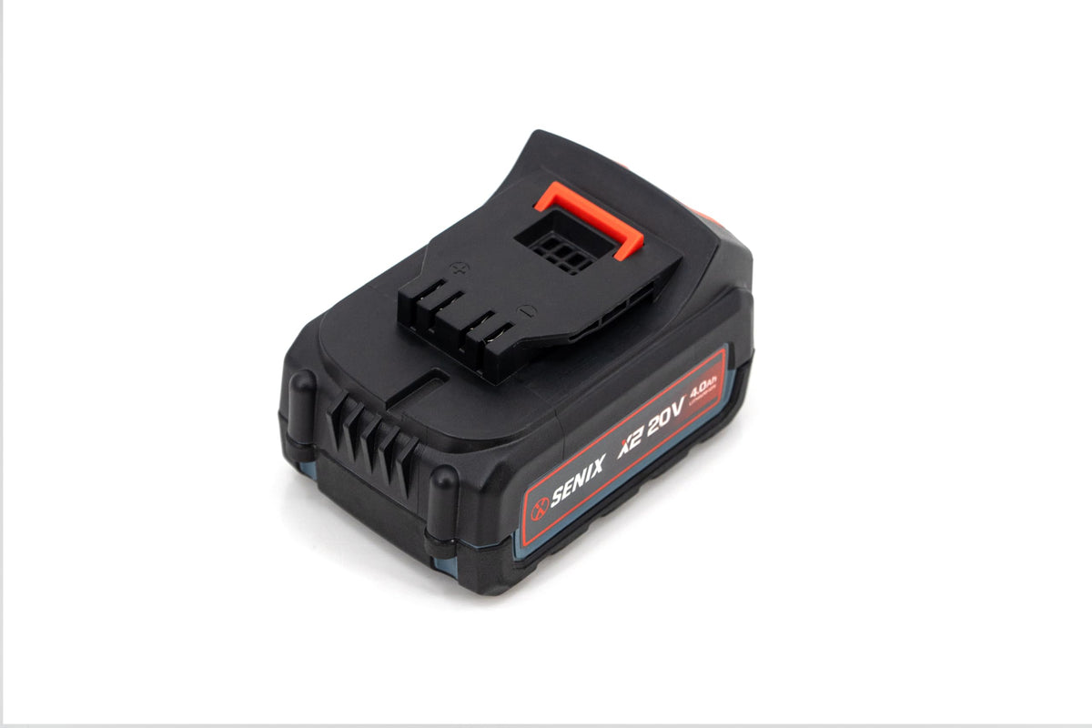 SENIX 40V 21-Inch Cordless Snow Blower with Variable-Speed Steel Auger