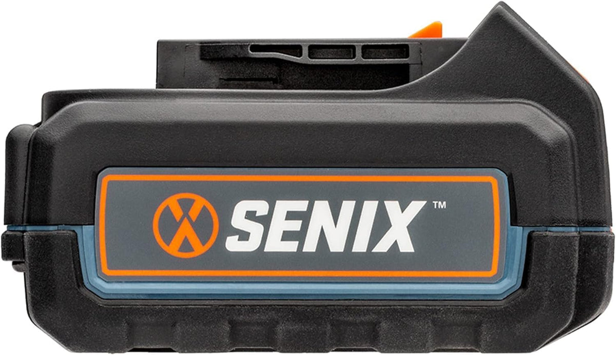 SENIX 40V 21-Inch Cordless Snow Blower with Variable-Speed Steel Auger