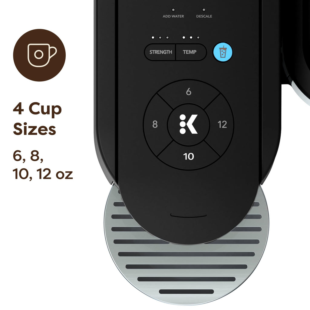 Keurig K-Supreme Gen 2, Hot and Iced Single Serve Coffee Maker, Warm Stone