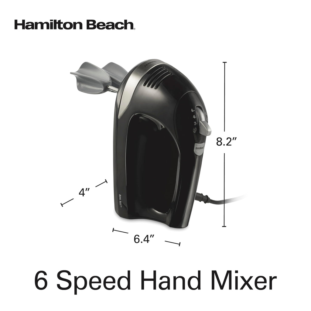 Hamilton Beach 6-Speed Electric Hand Mixer With Easy Clean Beaters