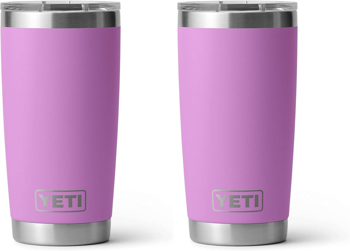 YETI Rambler 20 oz Stainless Steel Vacuum Insulated Tumbler w/MagSlider Lid