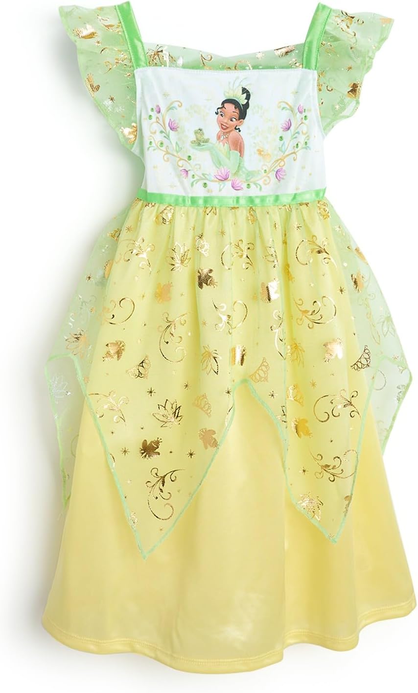 Disney Toddler/Little/Big Girls' Princess Fantasy Gown Nightgown
