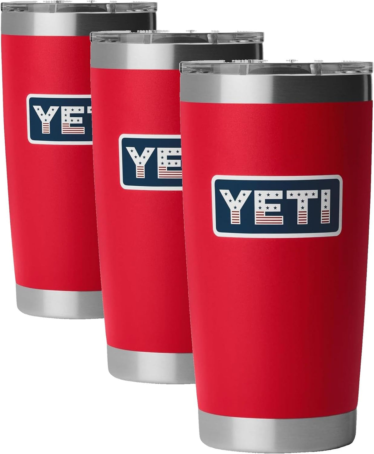 YETI Rambler 20 oz Stainless Steel Vacuum Insulated Tumbler w/MagSlider Lid