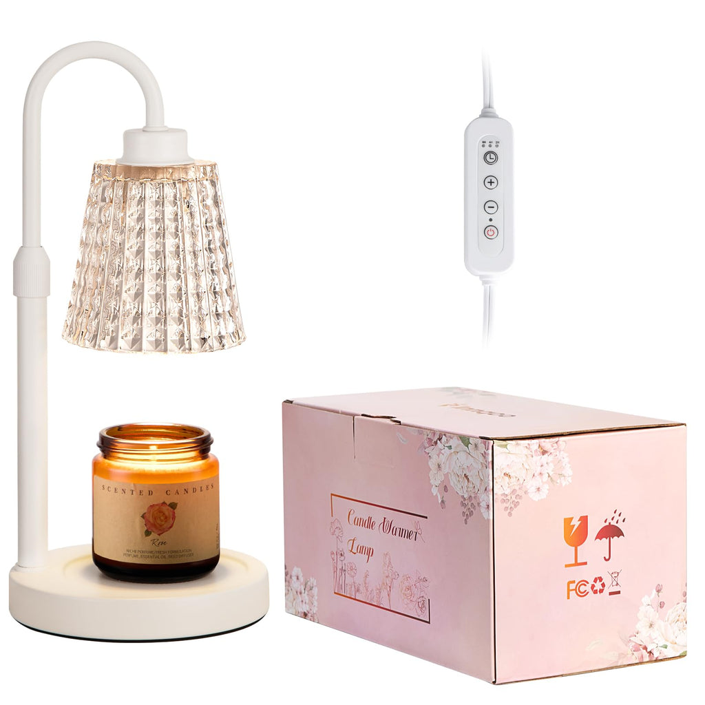 Innqoo Candle Warmer Lamp with Timer Home Decor Birthday Gifts for Women