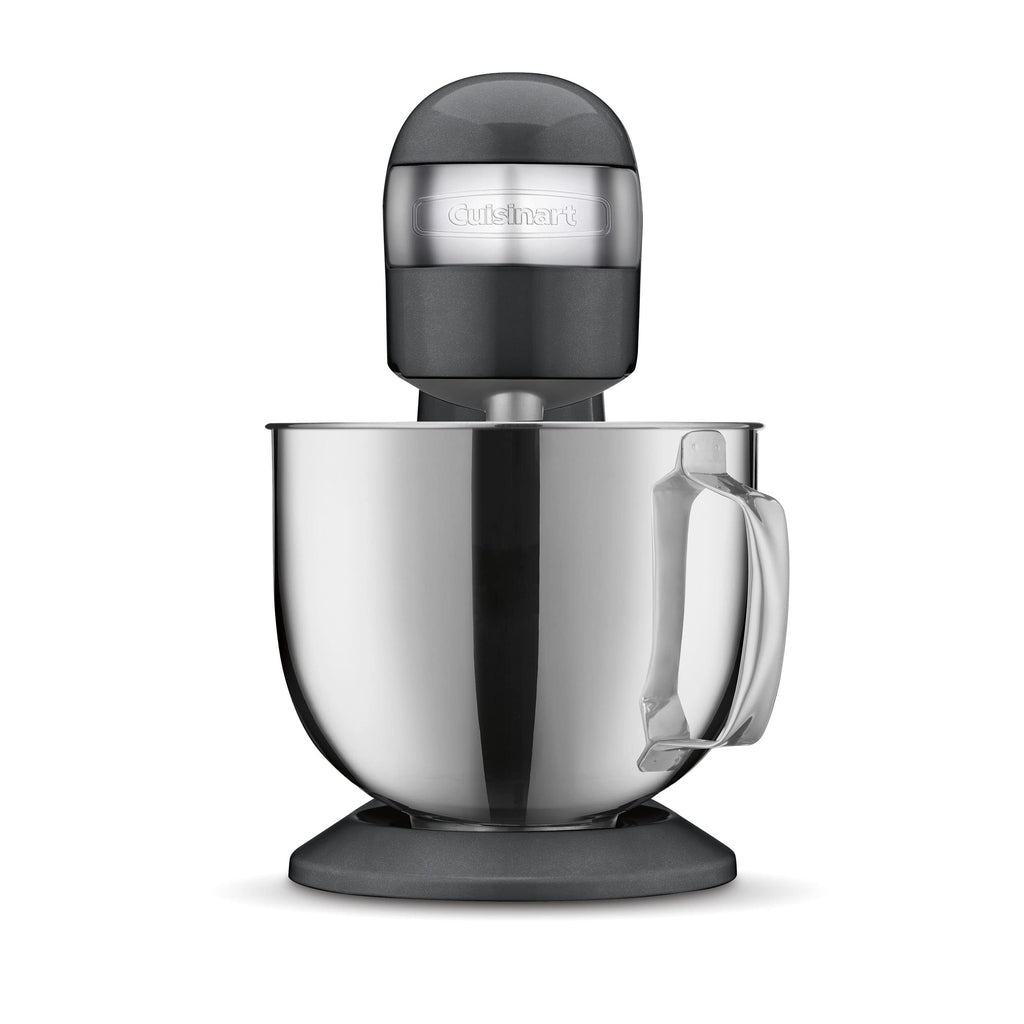 Cuisinart Stand Mixer, 12 Speed, 5.5 Quart Stainless Steel Bowl, Chef’s Whisk, Mixing Paddle, Dough Hook, Splash Guard w/ Pour Spout, Ruby Red, SM-50R, Manual