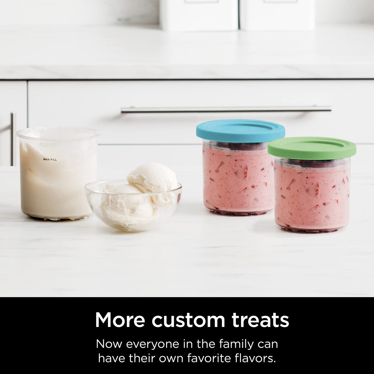 Ninja® CREAMi® 7-in-1 Ice Cream Maker, Ice Cream, Gelato & more, NC299AMZ