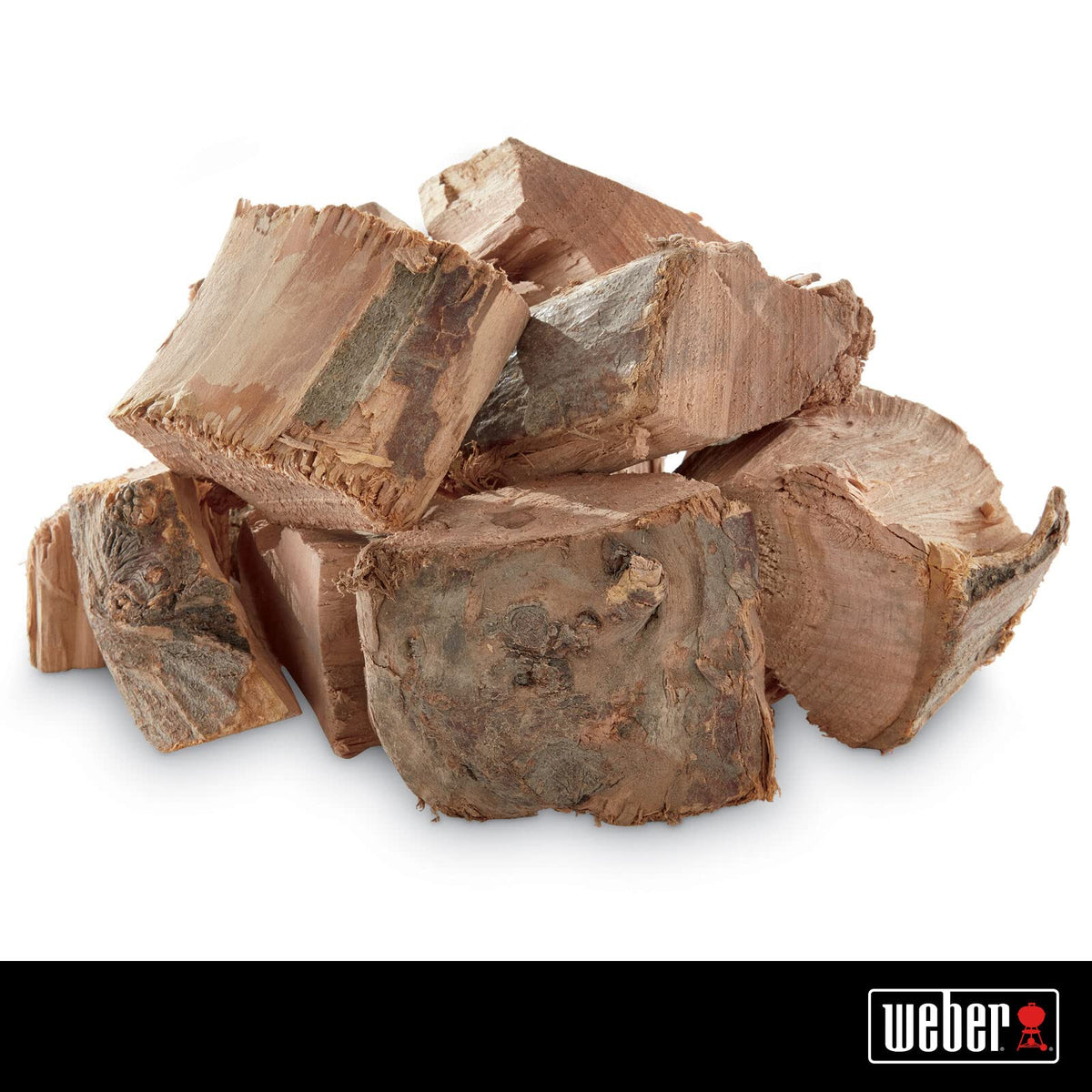 Weber® Cherry Wood Chunks, Outdoor Cooking Fuel, 4 lb