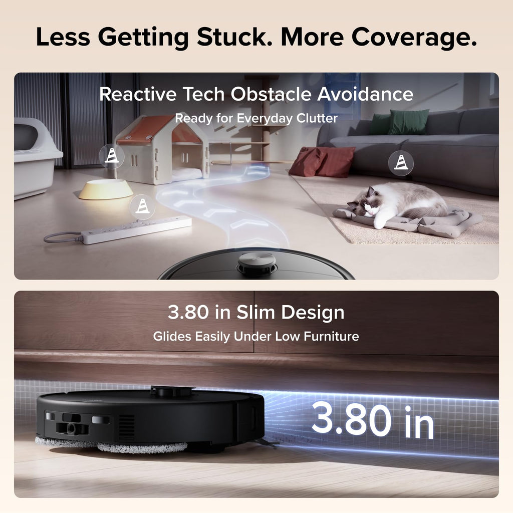 roborock 2026 New Qrevo 2 Pro Robot Vacuum and Mop, 20,000Pa Suction