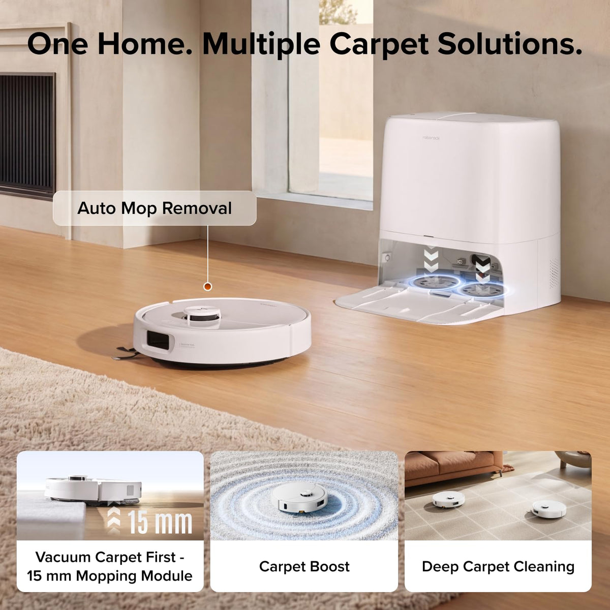 roborock 2026 New Qrevo 2 Pro Robot Vacuum and Mop, 20,000Pa Suction