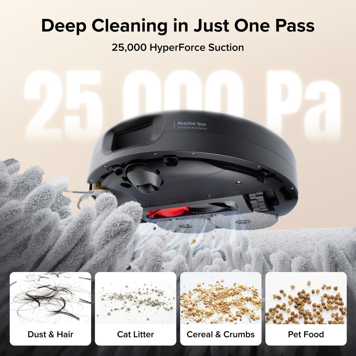 roborock 2026 New Qrevo 2 Pro Robot Vacuum and Mop, 20,000Pa Suction