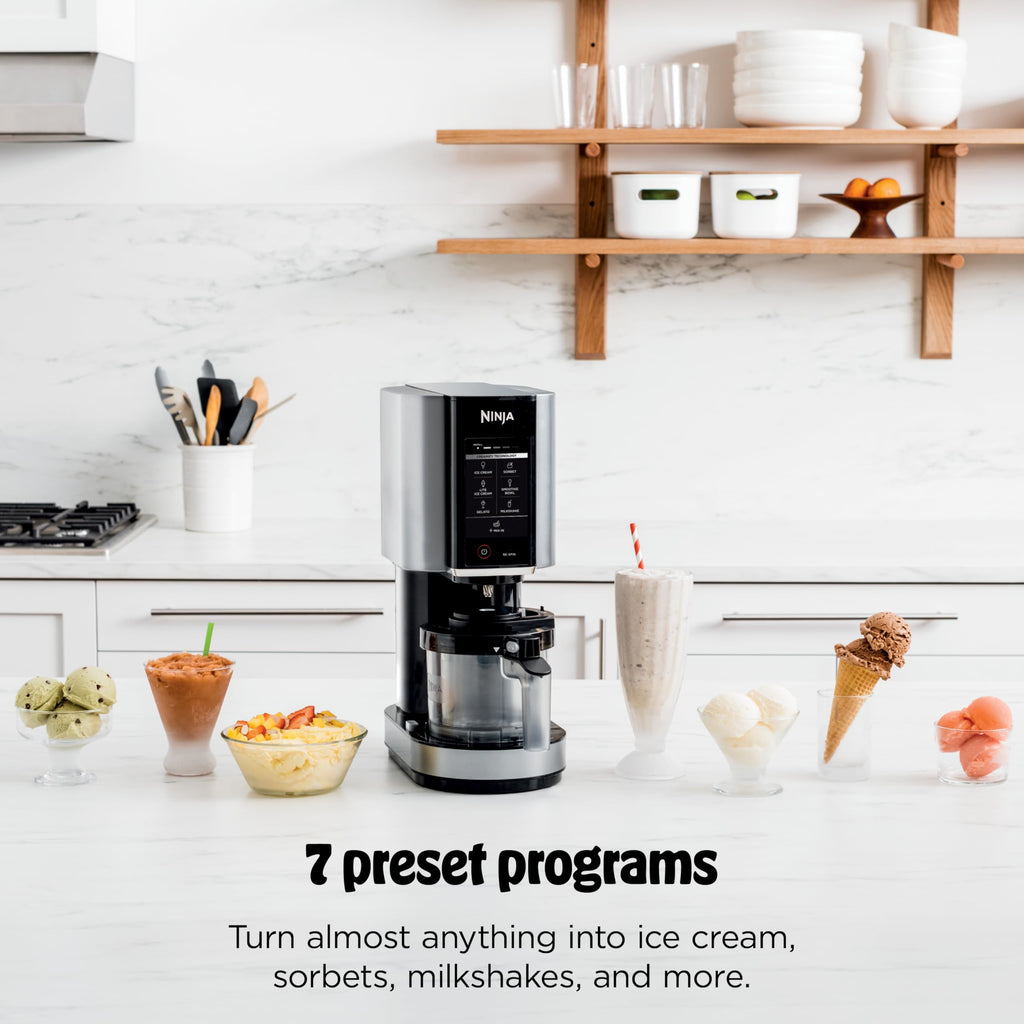 Ninja® CREAMi® 7-in-1 Ice Cream Maker, Ice Cream, Gelato & more, NC299AMZ