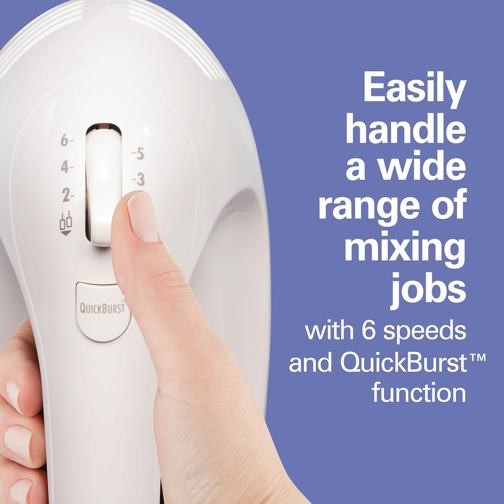 Hamilton Beach 6-Speed Electric Hand Mixer With Easy Clean Beaters