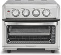 Cuisinart Air Fryer Toaster Oven, 1800W, 8-in-1 with Air Fry, Convection, Broil & Warm, 0.6 Cubic Feet, 60-Minute Timer, TOA-70NAS, Stainless Steel