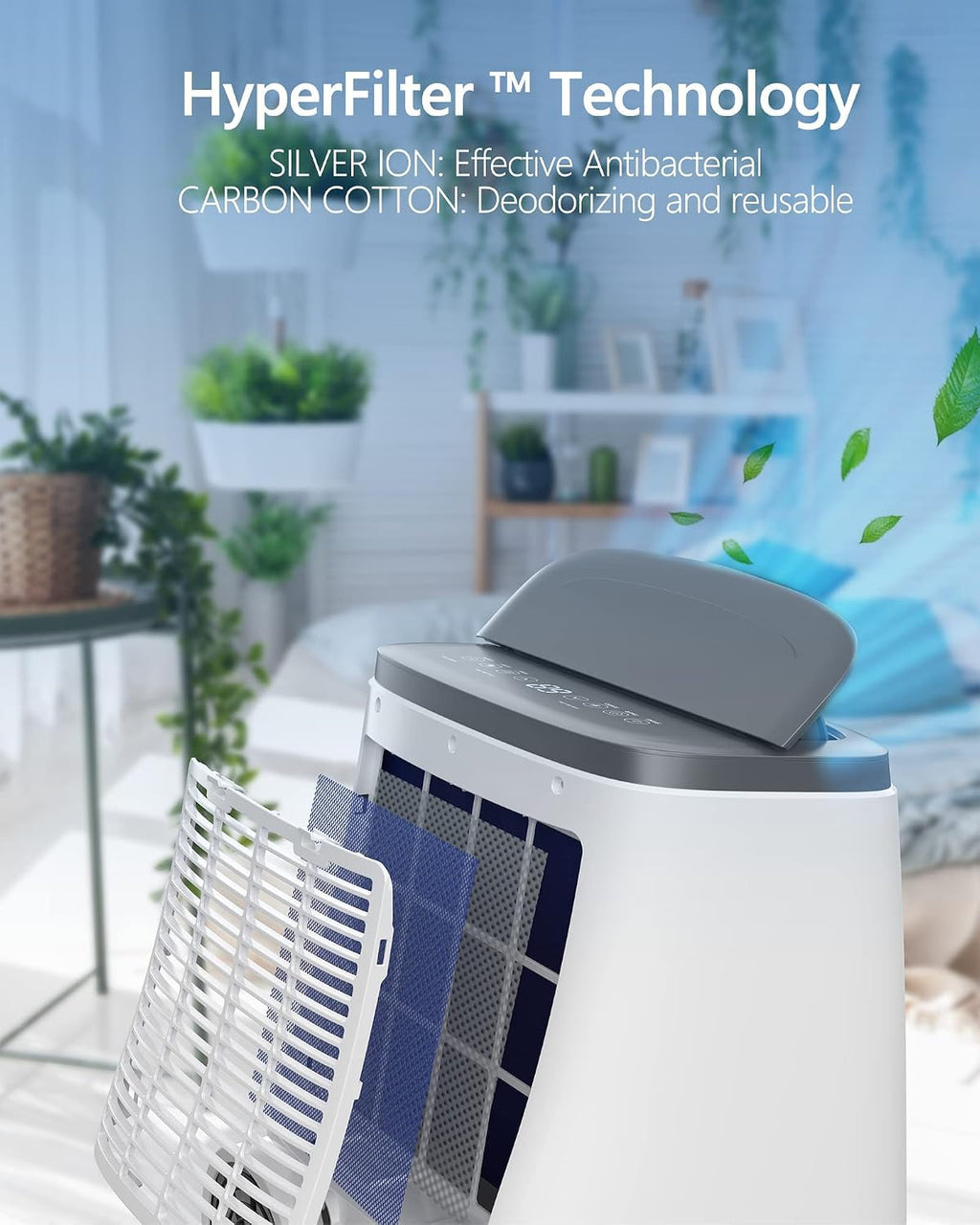 Garvee 3-in-1 Portable Air Conditioner, 14000 BTU (10200 BTU SACC) AC Unit