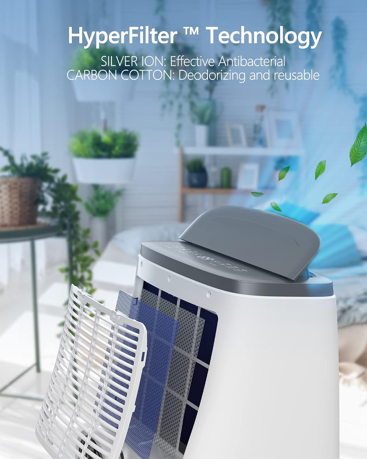 Garvee 3-in-1 Portable Air Conditioner, 14000 BTU (10200 BTU SACC) AC Unit