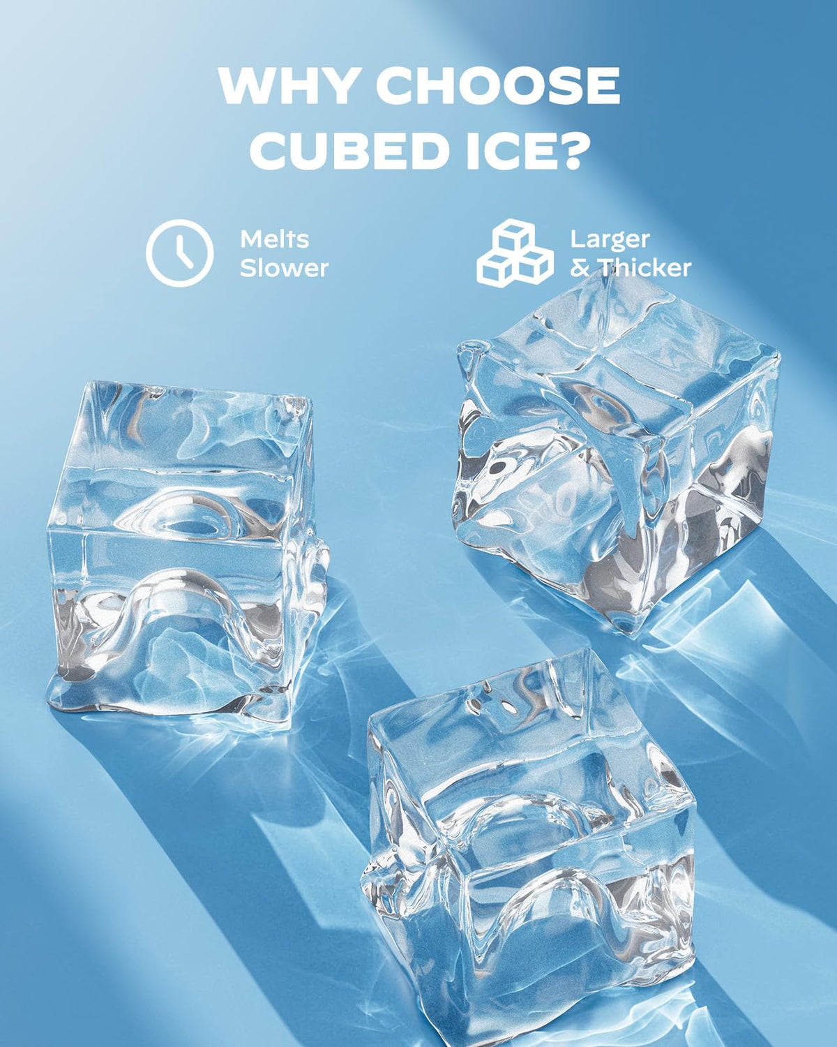 Silonn Ice Maker Countertop, Portable Ice Machine with Carry Handle, Self-Cleaning Ice Makers with Basket and Scoop, 9 Cubes in 6 Mins, 26 lbs per Day, Ideal for Home, Kitchen, Camping, RV