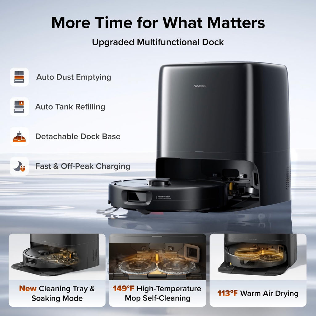 roborock 2026 New Qrevo 2 Pro Robot Vacuum and Mop, 20,000Pa Suction