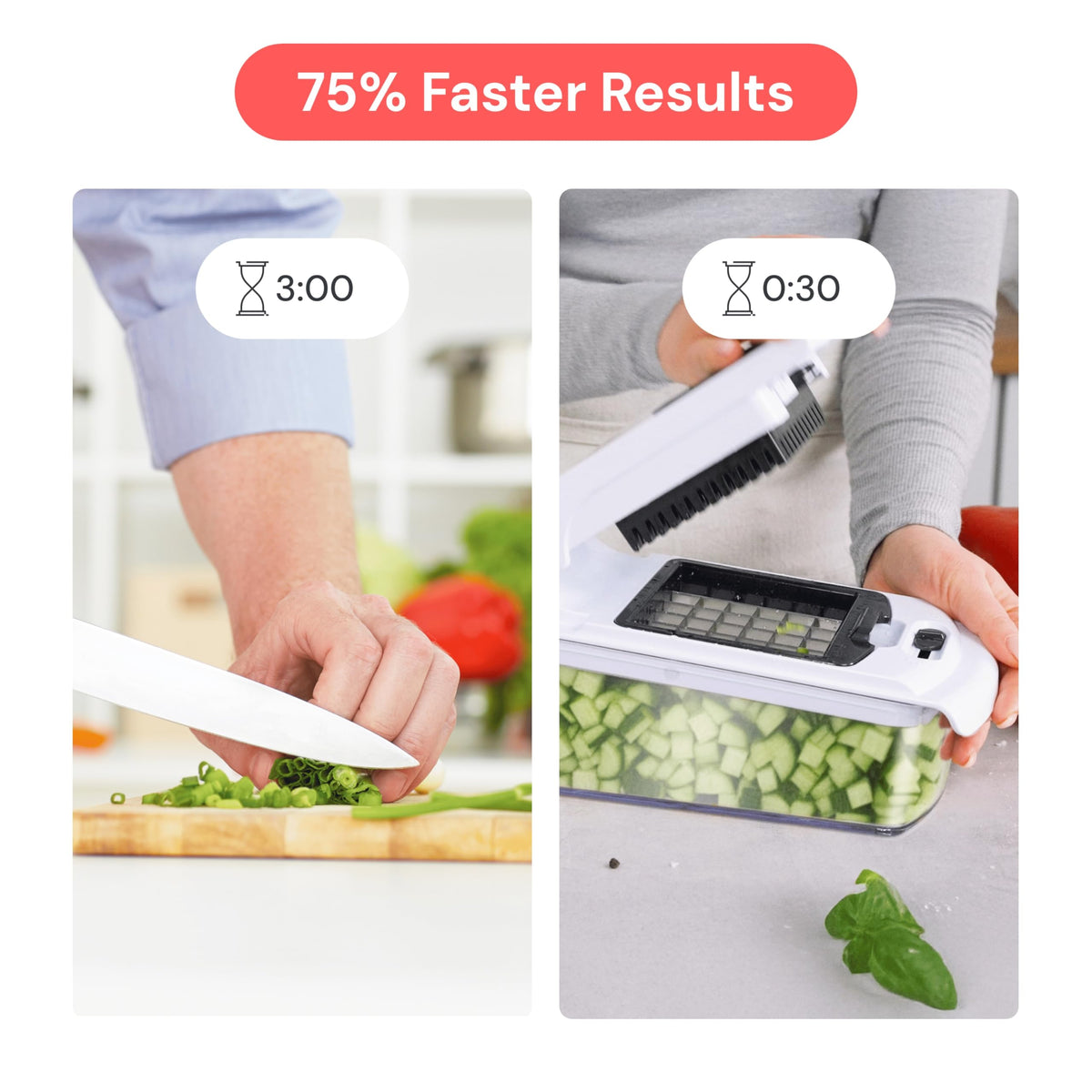 Fullstar Pro Original Vegetable Chopper & Spiralizer, All-in-1 Kitchen Tool
