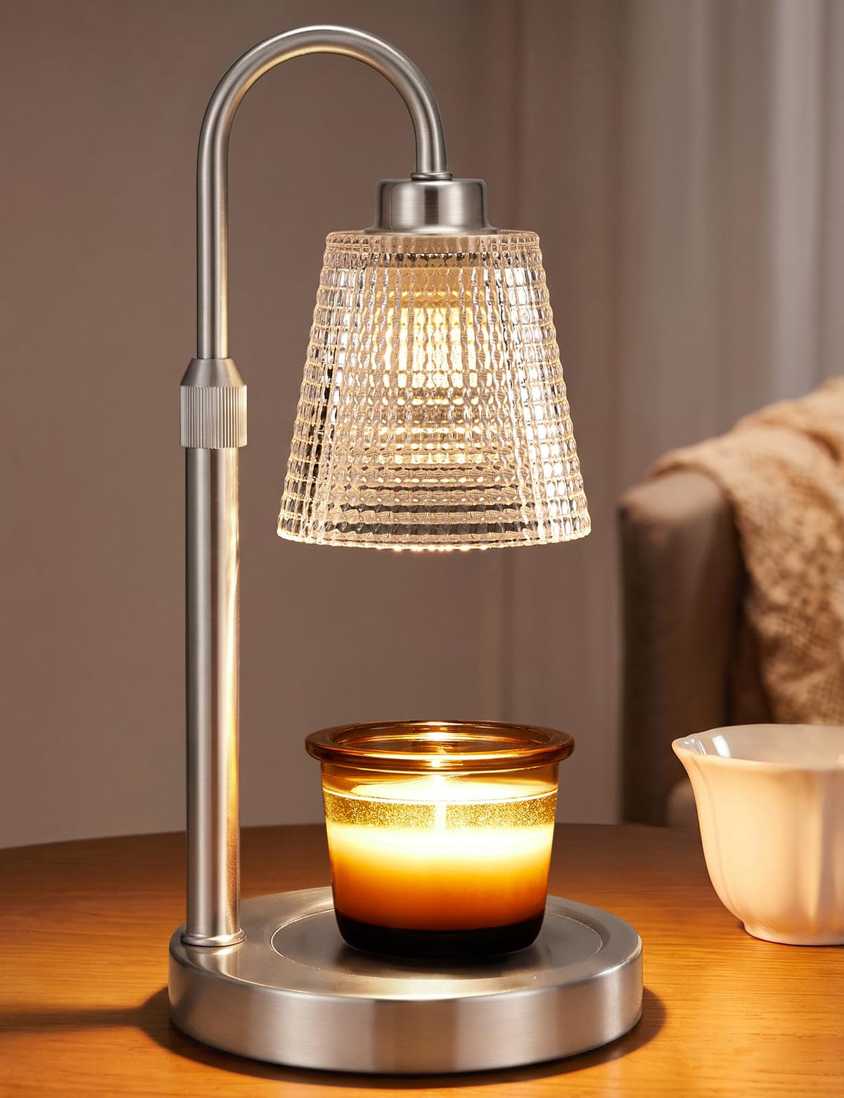 Innqoo Candle Warmer Lamp with Timer Home Decor Birthday Gifts for Women