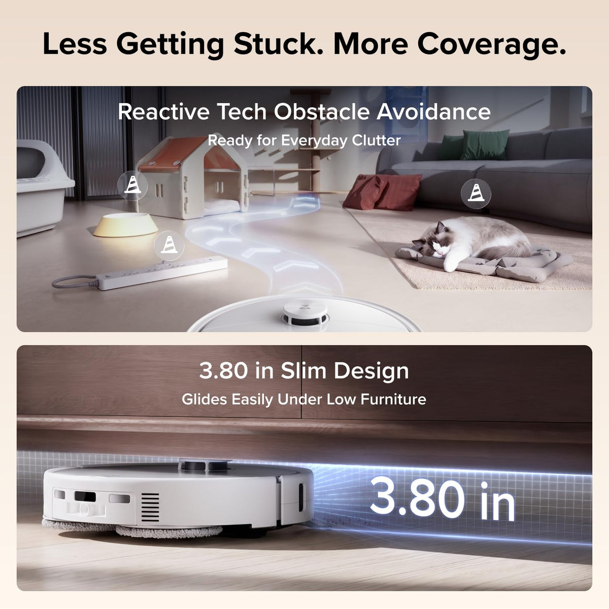 roborock 2026 New Qrevo 2 Pro Robot Vacuum and Mop, 20,000Pa Suction