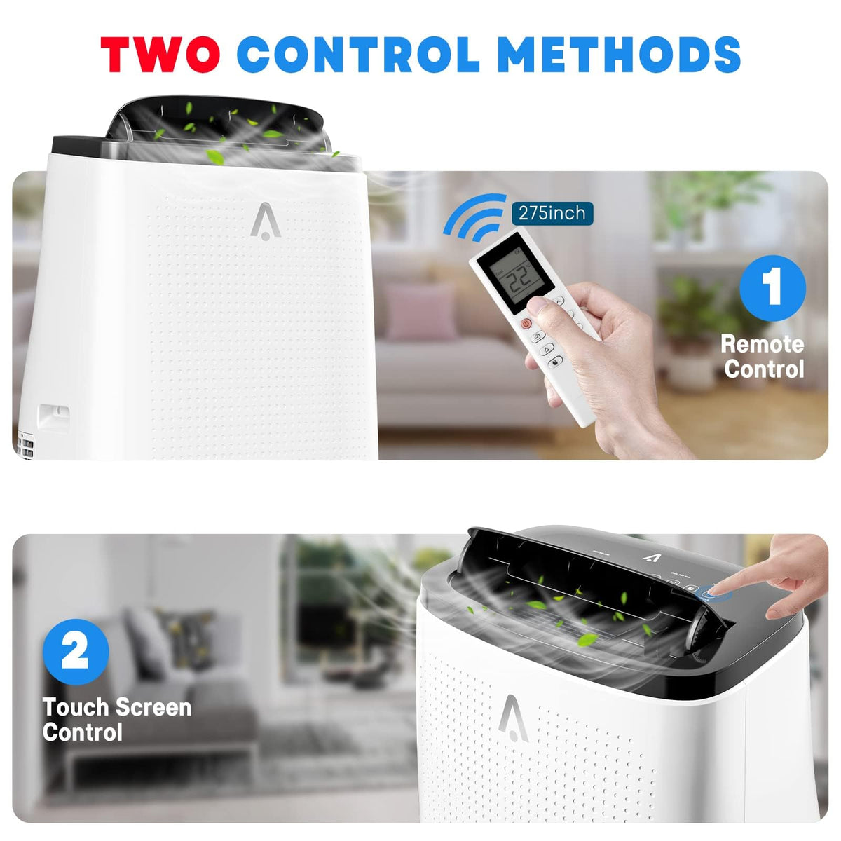 Garvee 3-in-1 Portable Air Conditioner, 14000 BTU (10200 BTU SACC) AC Unit
