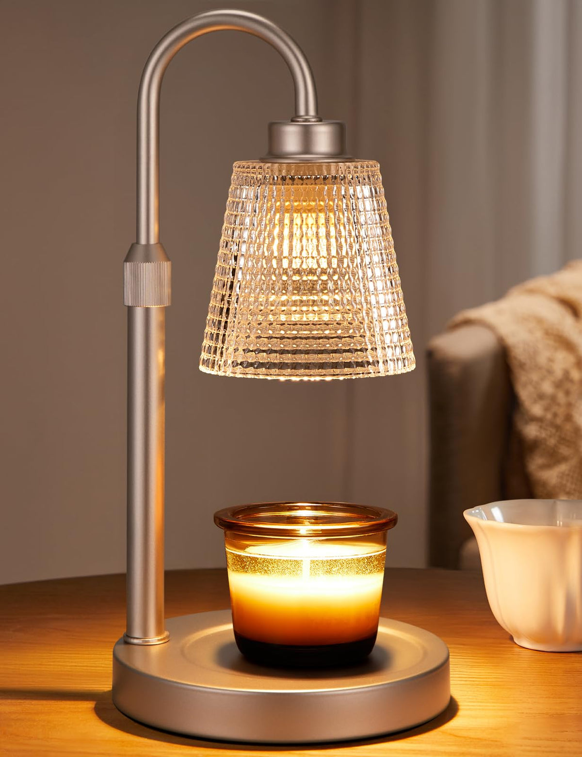 Innqoo Candle Warmer Lamp with Timer Home Decor Birthday Gifts for Women