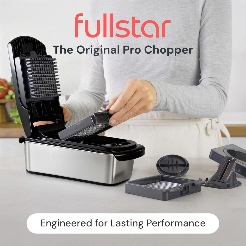 Fullstar Pro Original Vegetable Chopper & Spiralizer, All-in-1 Kitchen Tool