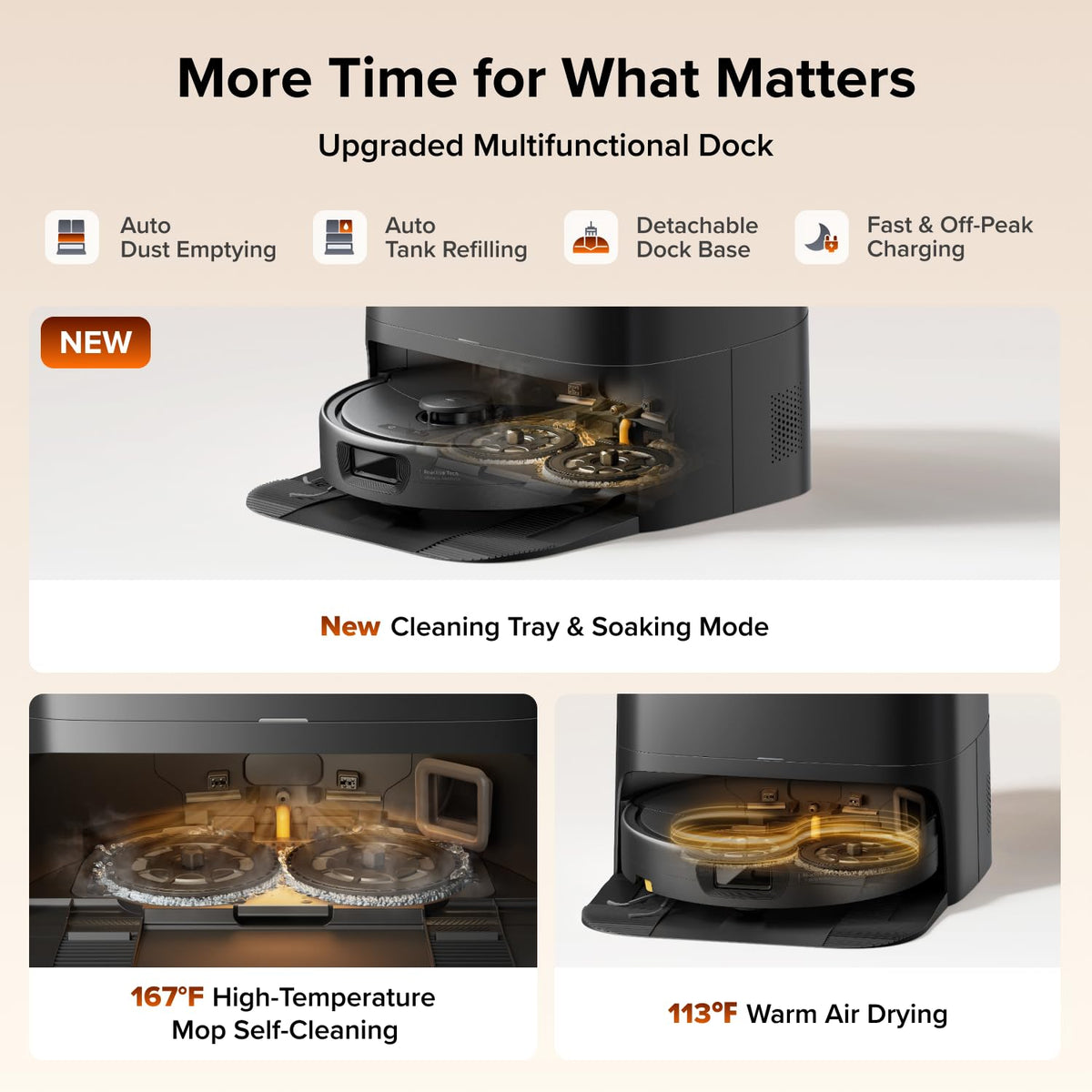 roborock 2026 New Qrevo 2 Pro Robot Vacuum and Mop, 20,000Pa Suction